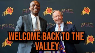 New Phoenix Suns Coach Mike Budenholzer Introductory Press Conference, Welcome Back to Arizona!