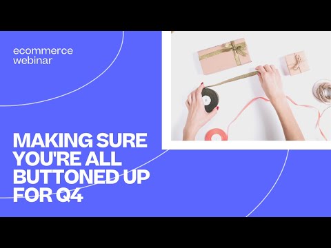 Marketplace Ops: Making Sure You’re all Buttoned Up for Q4 | a Tinuiti Ecommerce Webinar