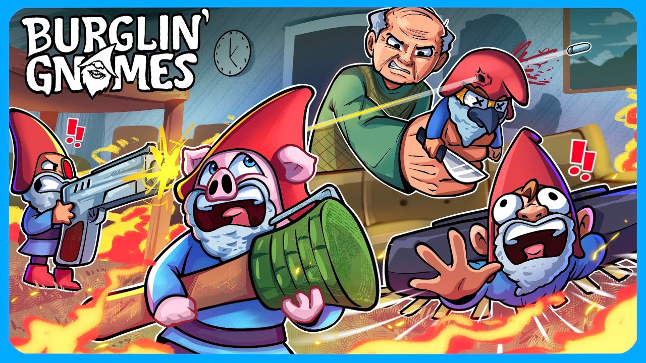 BURGLIN GNOMES MOMENTS BEFORE DISASTER