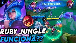 RUBY FUNCIONA EM QUALQUER ROTA ATÉ NA SELVA!! - RUBY GAMEPLAY | Mobile Legends