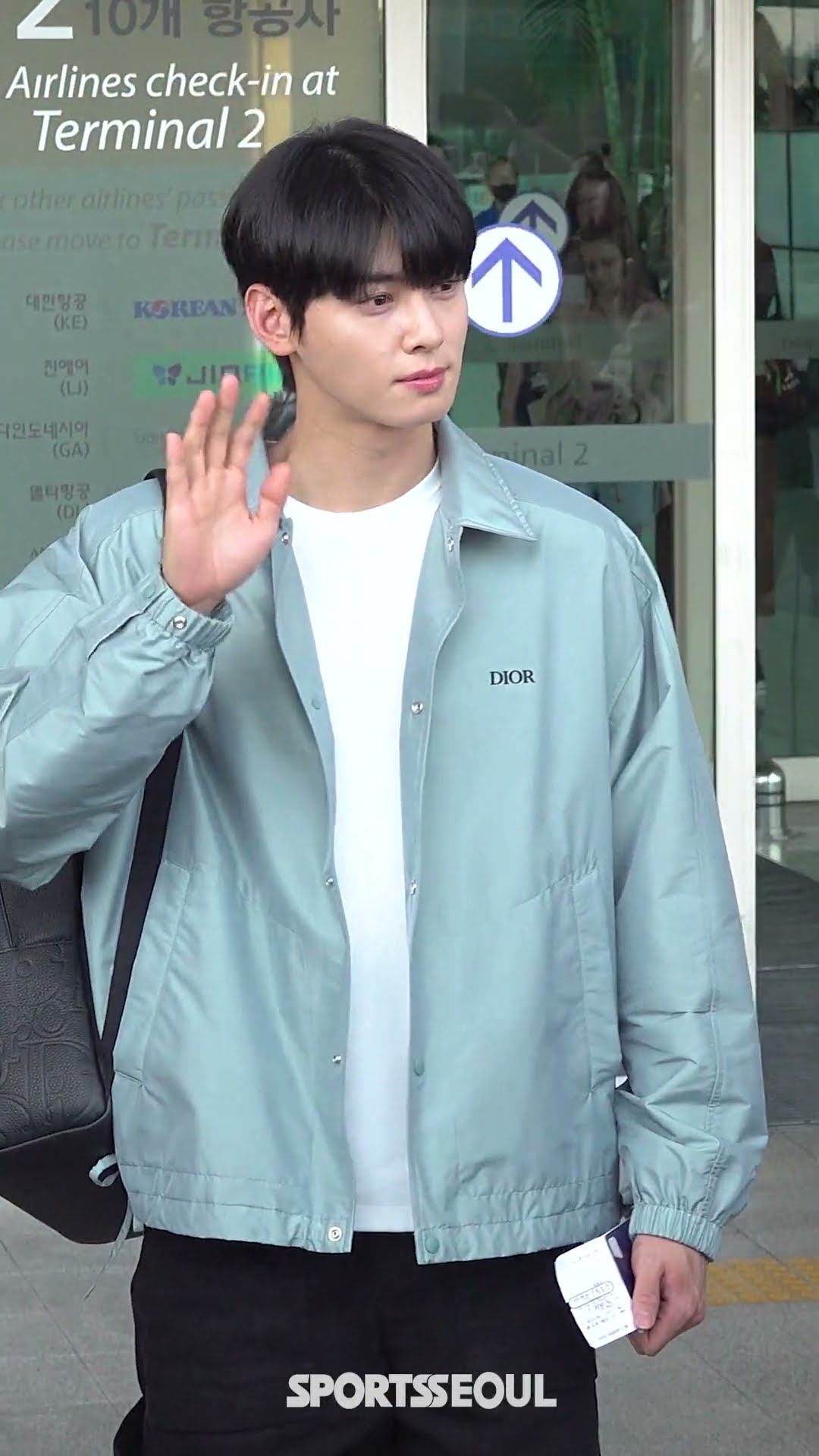 차은우, 전 세계에서 디올이 제일 잘 어울리는 남자