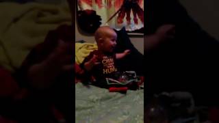 Levi laughing