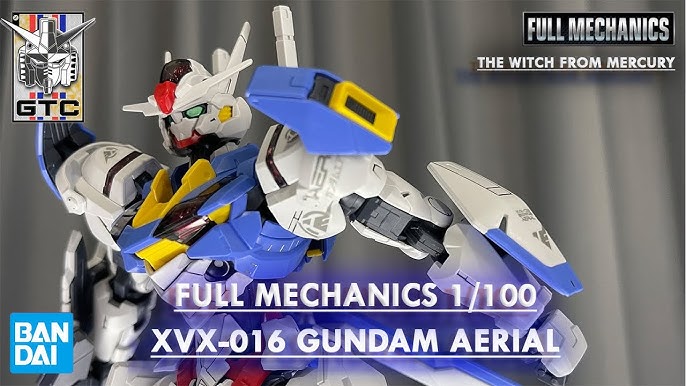 Maquette Gundam Witch From Mercury - Gundam Aerial Full Mechanics Gunpla  1/100 1