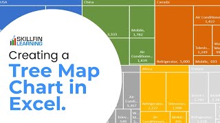 creating a tree map chart in excel