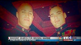 Massive search for missing marine