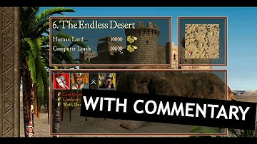 Stronghold Crusader, Mission 6 - The Endless Desert (Walkthrough with commentary)