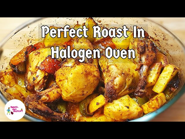 Gepolijst moordenaar Willen Roasted Chicken And Vegetables In Halogen Oven - YouTube