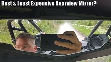 Kemimoto Rearview Mirror B0106-03201BK Vs Polaris OEM  2883763 For RZR Pro XP