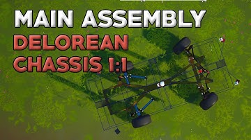 Main Assembly - 1:1 Scale Delorean Chassis + Suspension (WIP Full Car)