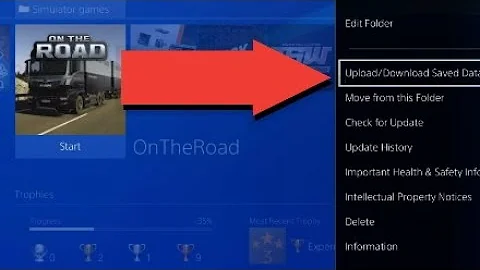 Upload/Download saved data online storage video PS4