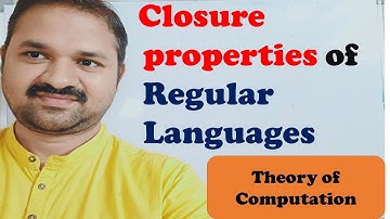 Closure properties of Regular Languages || Regular Sets || TOC || FLAT || Theory of Computation