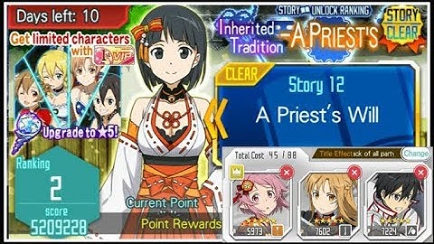 SAO MD [RANK] : Inherited Tradition - A Priest