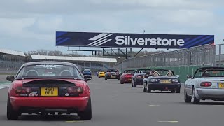 MX-5 OWNERS CLUB TRACK PARADE AT JAPFEST 2024