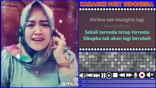 karaoke dangdut  sakit hati duet bersama dewi