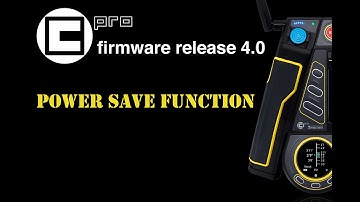 cPRO firmware update 4.0 - Power Save Function
