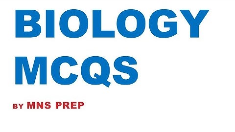 Biology MCQs | Biology questions by @flora_fauna23