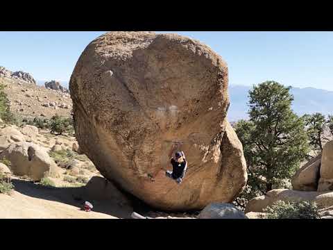 Beta Video for climb Solitaire Sit v10, Bishop