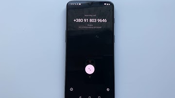 OnePlus 6T Incoming Call