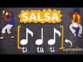 Easy rhythm exercise 7 playalong syncopation salsa version musiceducationforkids