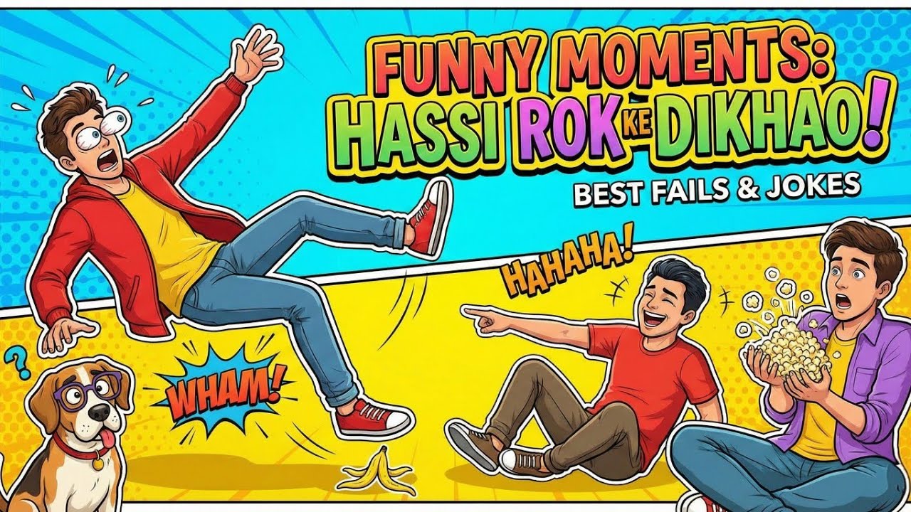 हँसी रोककर दिखाओ । Most Funny Video on YouTube Funny Moments #Funny