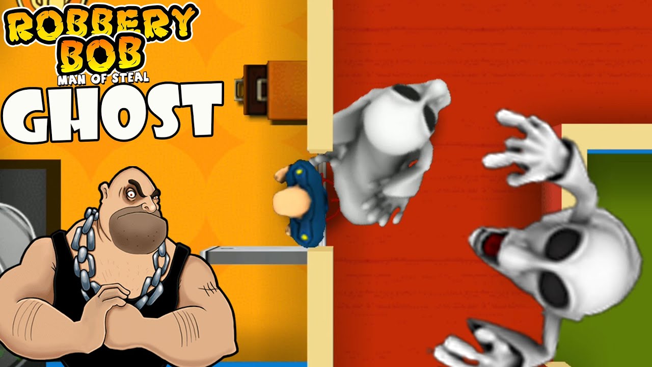 Robbery Bob Using MARIO GHOST Suit Part 2