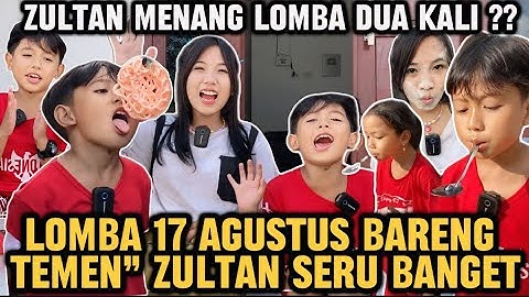 ZULTAN INTAN IKUT LOMBA 17 AGUSTUS SERU BANGET🇲🇨‼