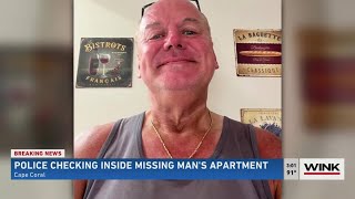 Police searching missing man's Cape Coral home for leads