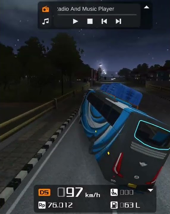 Dj song || Heavy bass || Bus heavy driver dance || #bussid #dj #bass #bts #dance #games #trending