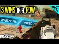 I got 3 WINS in a ROW in Warzone SOLOS by doing this...