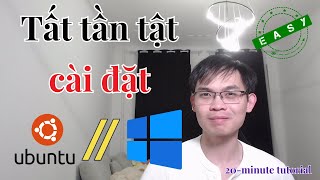 Hướng dẫn siêu đơn giản cài đặt Windows chạy song song với Ubuntu