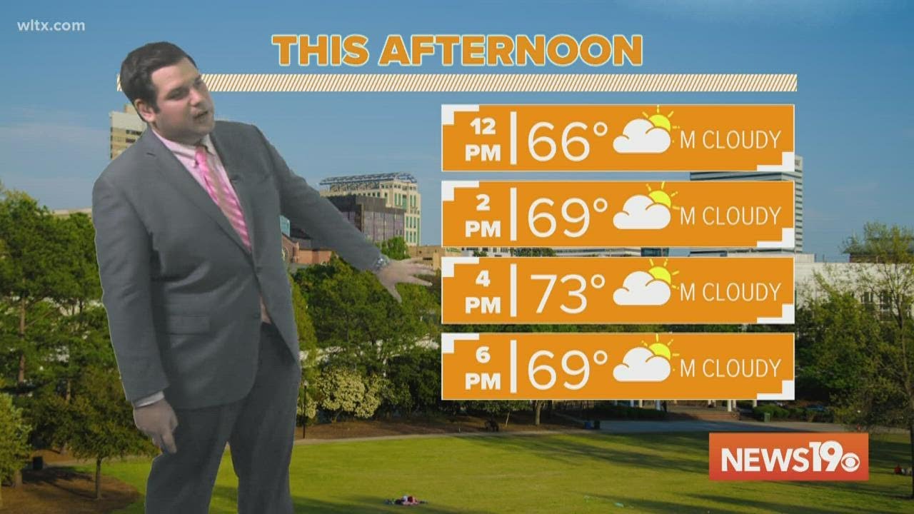 Mostly cloudy start to the work week - YouTube