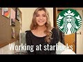 What it's like working at Starbucks // My experience