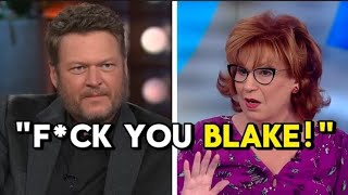 Blake Shelton Kicked Off The View After Heated Clash With Joy Behar