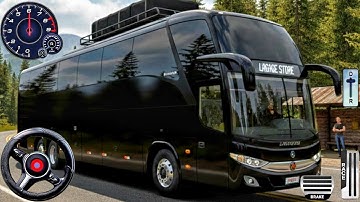 Real Offroad Mountain Bus Simulator 3D - Bus Games 2025 - Bus Game Andriod Gameplay