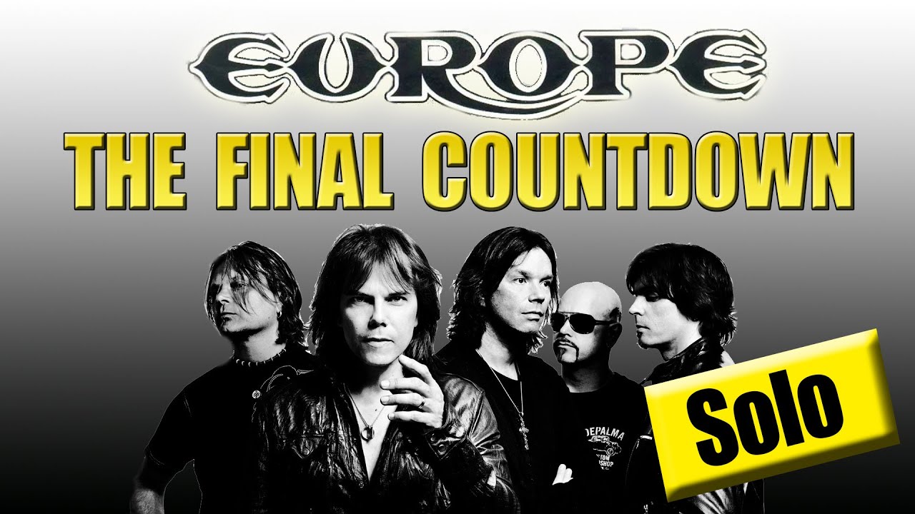 Europe - The Final Countdown (Solo) | Guitar Cover | El Beso del ...