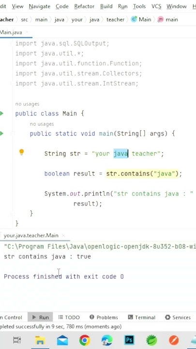 Java String Contains Method Explained In 1 Minute #java #learn #shorts ...