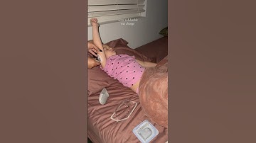 SLEEPING THRU HER DEXCOM & OMNIPOD CHANGE 😱 #T1D #ASMR #DIABETIC