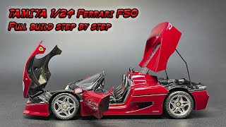 Unveiling the Secrets: Full Step-by-Step Assembly of Tamiya's Ferrari F50