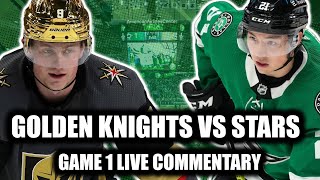 Vegas Golden Knights vs Dallas Stars Game 1 LIVE COMMENTARY