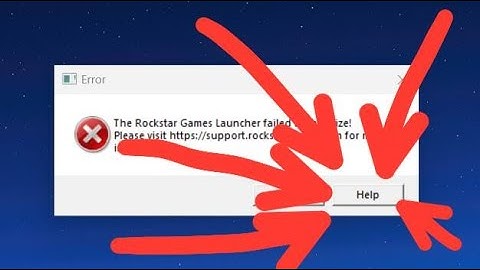 Fix - The Rockstar Games Launcher failed to initialize!