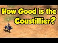 Testing out the Coustillier (Burgundian's new unique unit)