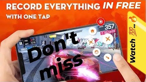 Best Screen Recorder app ।। use xrecorder ....👆💯🔥  #tutorial #xrecorder #viral