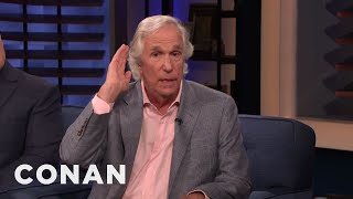 Henry Winkler's Advice For Young Actors | CONAN on TBS