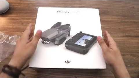 Mavic 2 Zoom with smart controller Quick unboxing