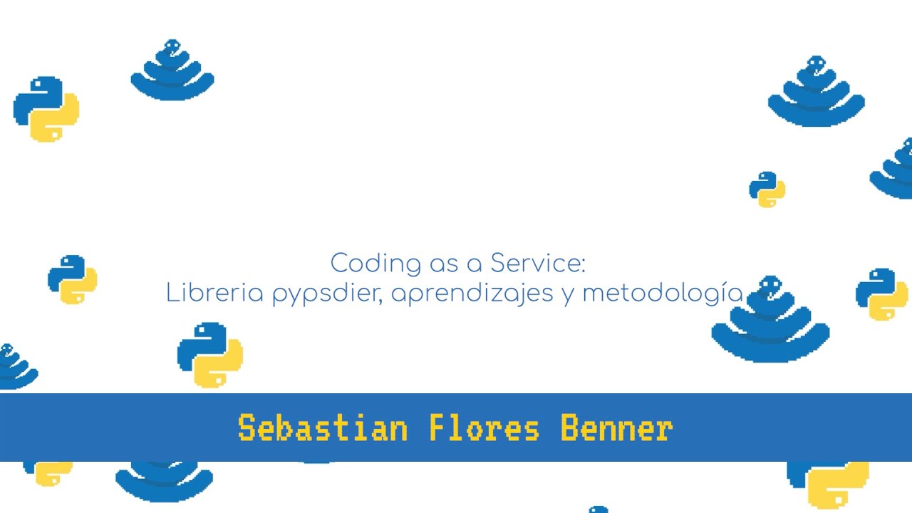 Image from Coding as a Service - Librería pypsdier, aprendizajes y metodología