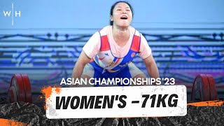 W-71 Asian Weightlifting Championships 2023