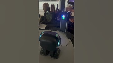 Emo Pet Robot Playing Snake with Home Station