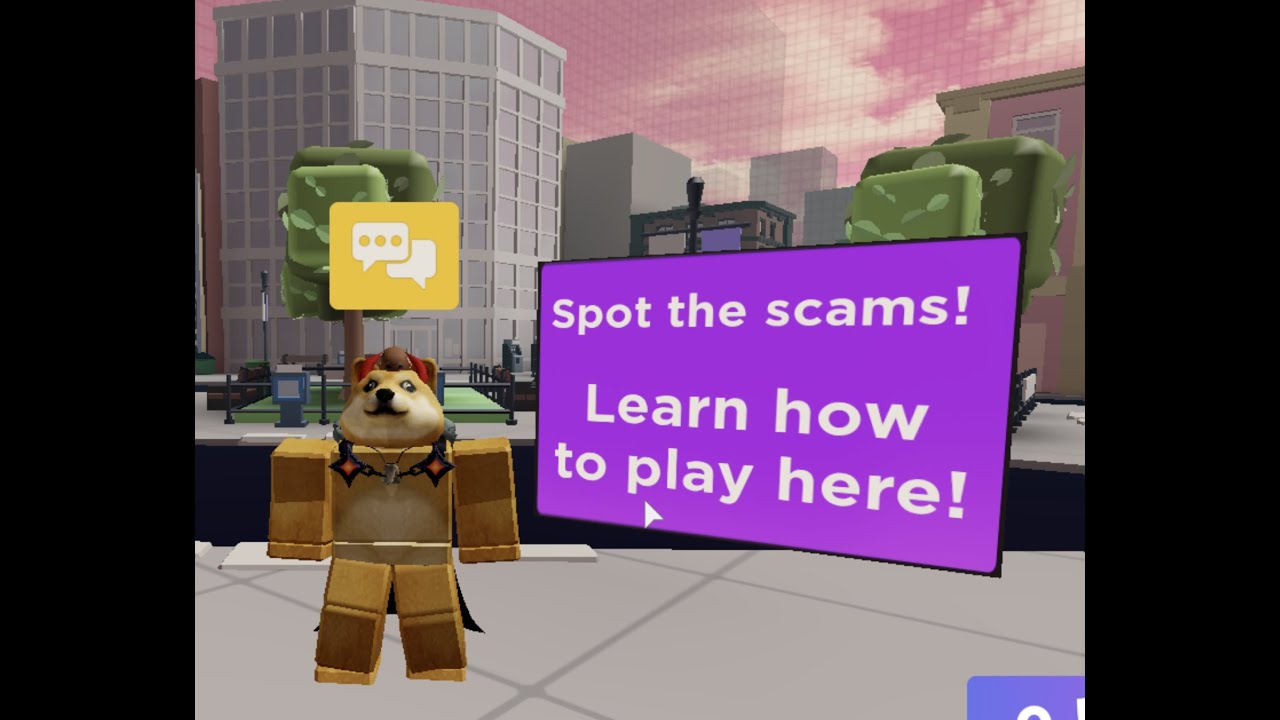 Roblox Beat The Scammers How To Get Both Badges YouTube 