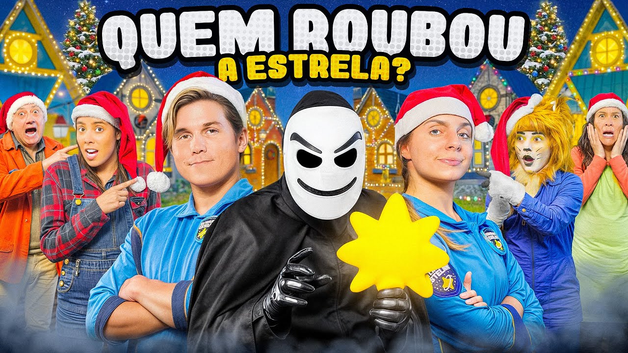 QUEM ROUBOU A ESTRELA DO NATAL?! ⭐😱 | PATRULHA ESTELAR + MÚSICA “PRESENTES, PRESENTES” 🎁✨