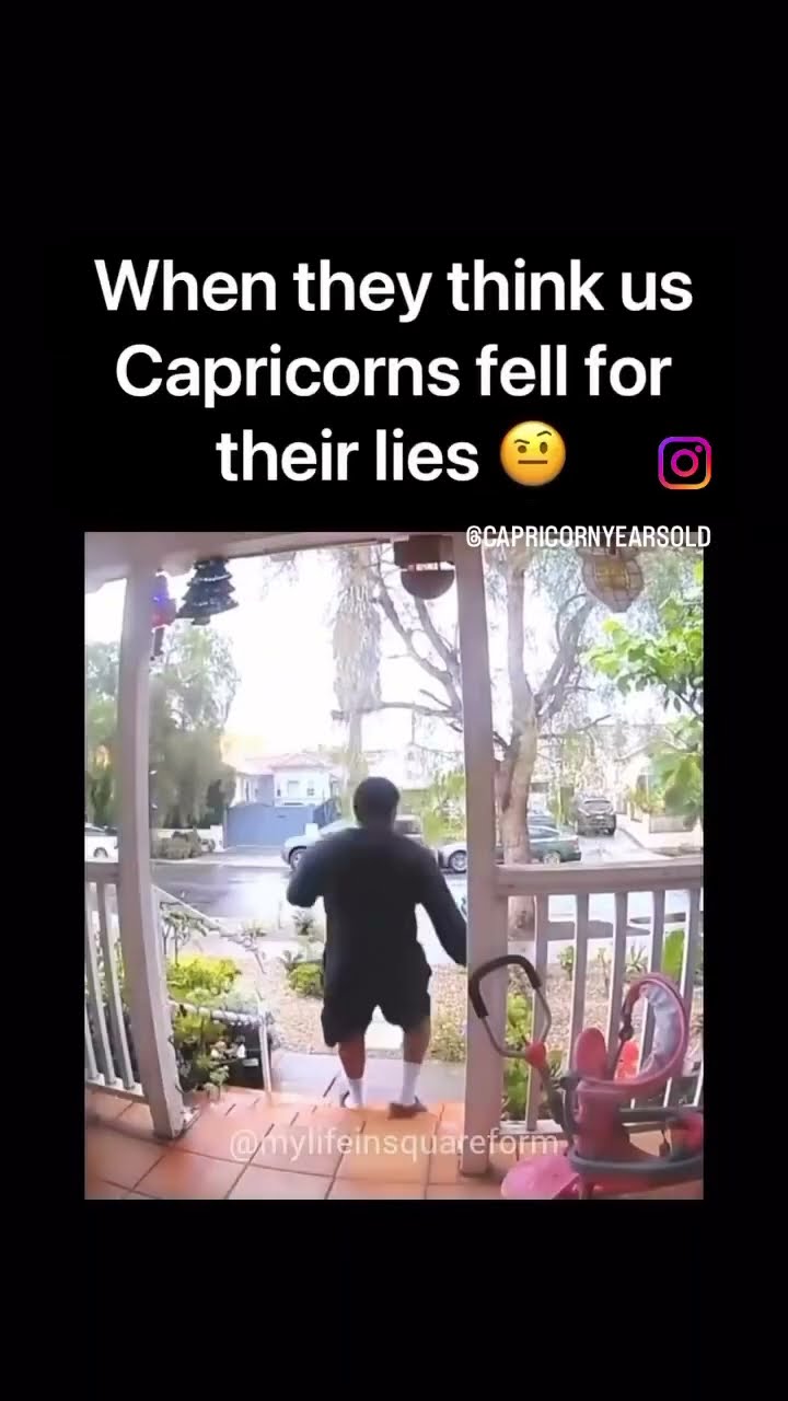 Capricorns Have entered the Chat #capricorn #short #funny